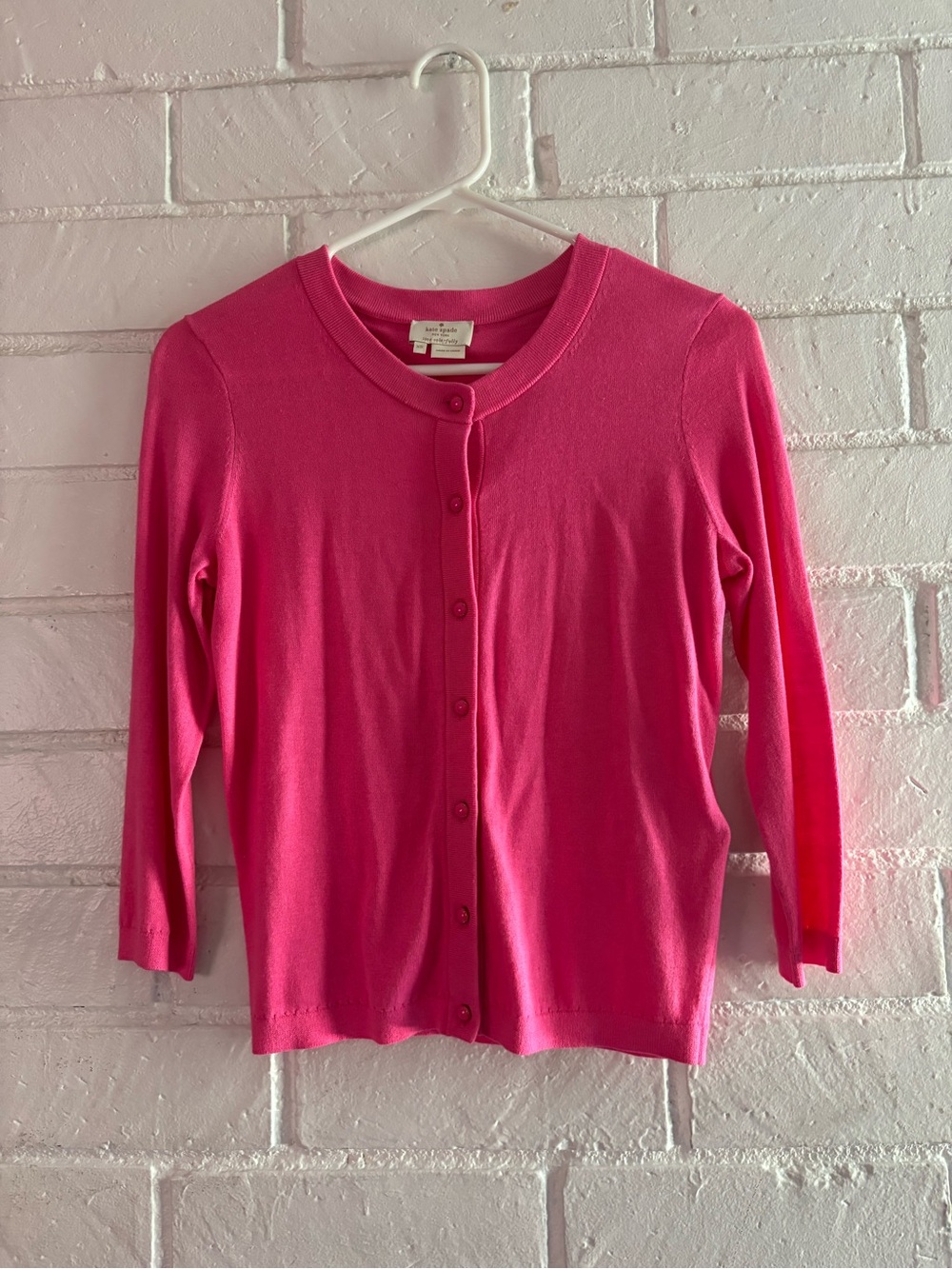 Pink Kate spade cardigan Size xs
